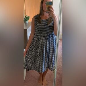 Gingham dress